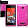 Θήκη TPU Gel για HTC Windows Phone 8X Ρόζ (OEM) Θήκη TPU Gel για HTC Windows Phone 8X Ρόζ (OEM)